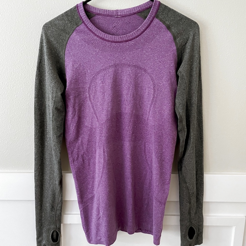 Rare Lululemon Lightweight Longsleeve, Size 8